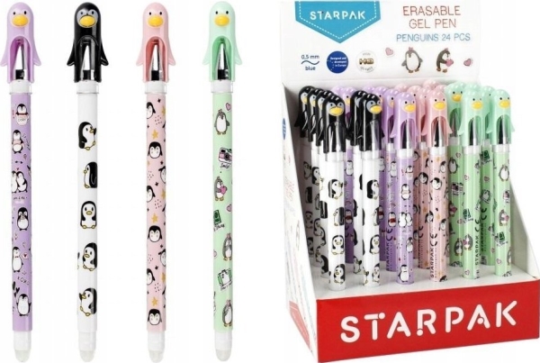 Teka Penguin Radierbarer Stift (24 Stück)