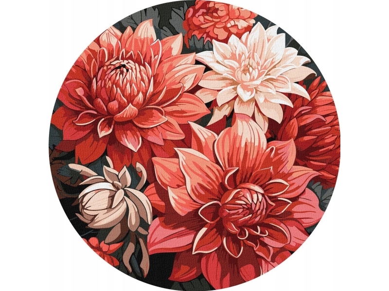 Teka Painting By Numbers - Julebuket D39cm