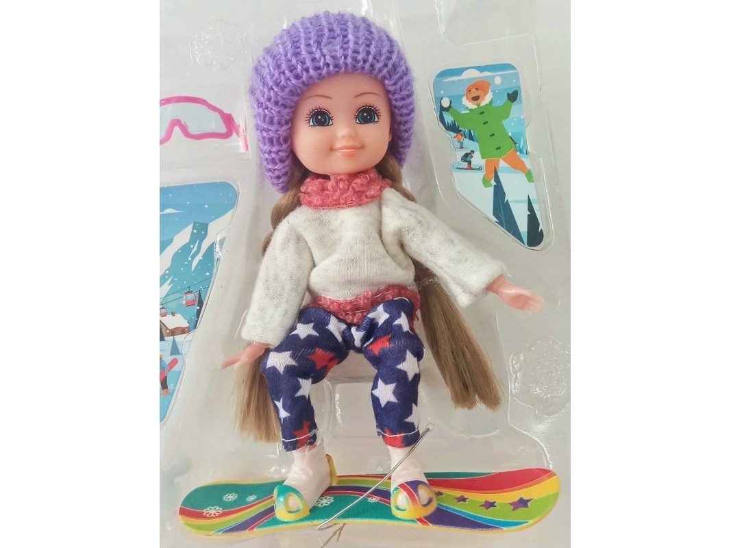 Mega Creative 15 cm dukke med tilbehør MIX