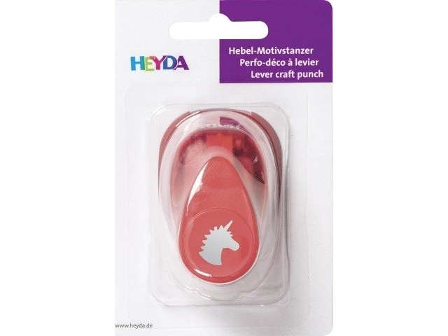 FANDY Dekorativ udstansning medium 17mm enhjørning