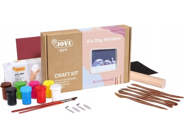 Harrows JOVI DIY molio lipdymo rinkinys WINDOW su savaime džiūstančiu moliu