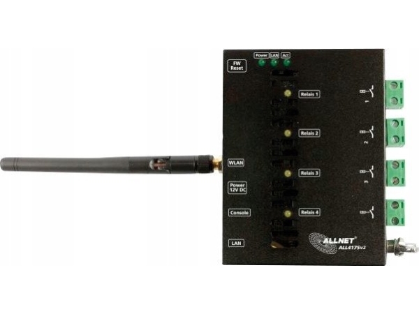 Allnet All4175v2 / Netværksrelæ 4 Fold 220v/10a