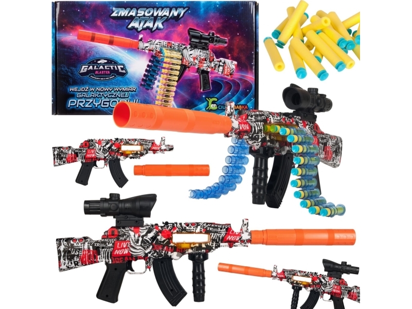 Puppet Gun Massive Attack Genopladeligt Magasin Skumpile Briller