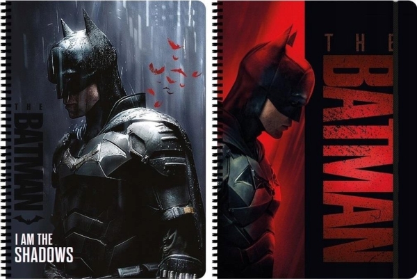 Teka Notebook A4/80K Batman-Gitter (5 Stk.)