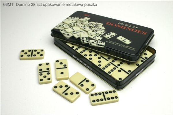 Grapet Domino Game 28 Pcs Met Met. Cup