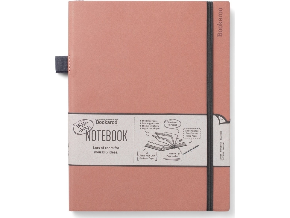Teka Bookaroo Journal Notebook Large - Pudder