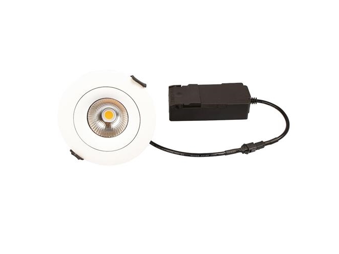 Sabina Lp 230v Dimbar Flimmerfri 5 4w 2700k Ra90 400lm Ip44 Mattvit Rund
