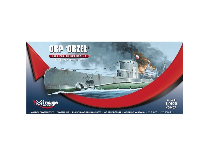 Mirage-ubåd ORP Orzel 1939 (400407)