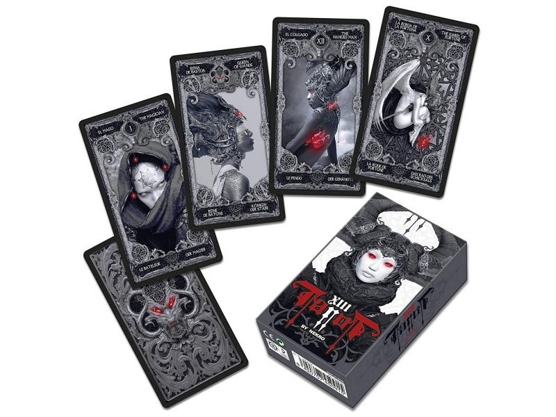 Fournier Necro Tarot Cards 12Cm Black