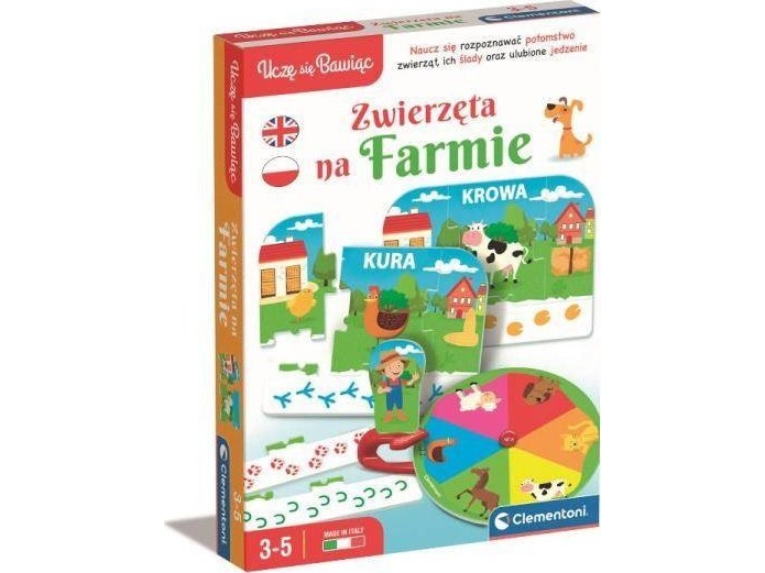 Clementoni Teach? you? entertain. Animals on the farm