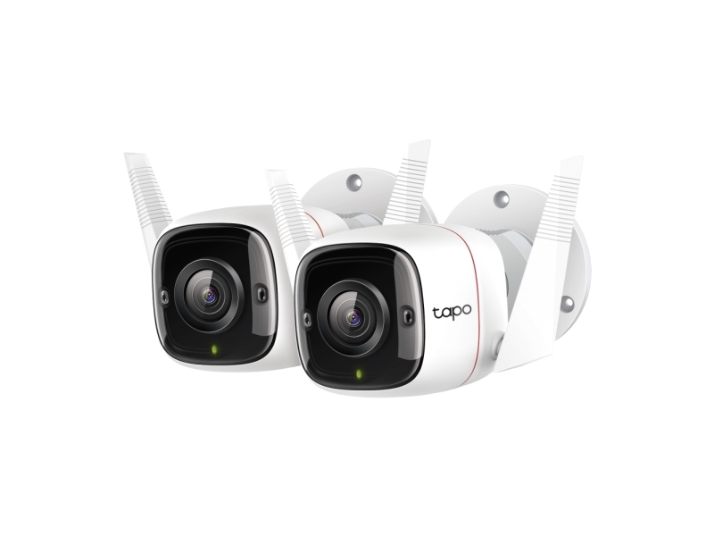 TP-Link Tapo C310P2, IP-sikkerhedskamera, Udendørs, Kabel & trådløs, CE, NCC, Væg, Hvid