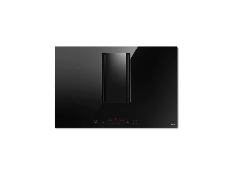 Elica Nikolatesla Alpha B Bl/A/78, Schwarz, Integriert, 78 Cm, Zonen-Induktionskochfeld, Glas, 4 Zone(N)