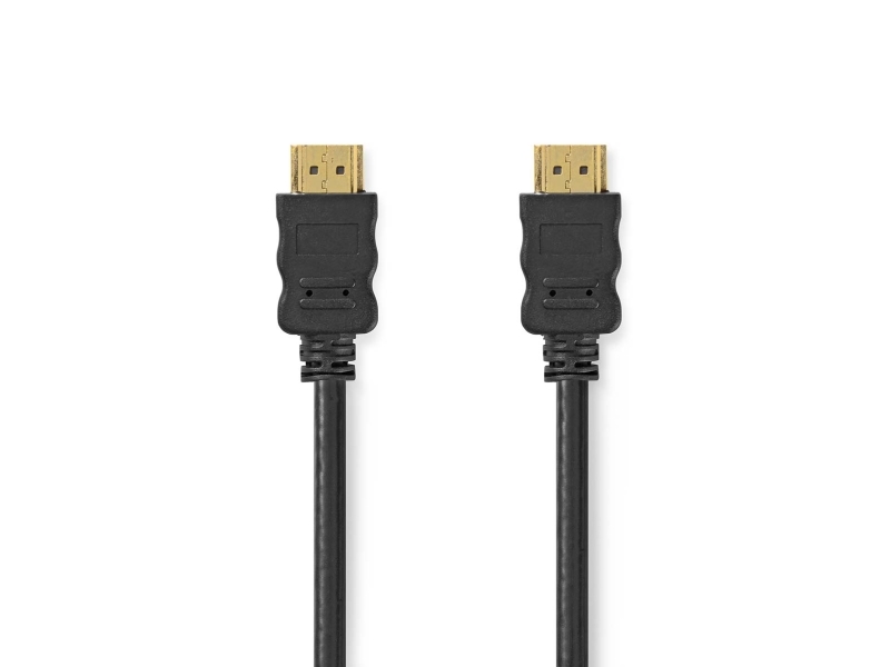 Nedis Cvgb34060bk20, 2 M, Hdmi Typ A (Standard), Hdmi Typ A (Standard), 3D, 18 Gbit/Sec, Schwarz