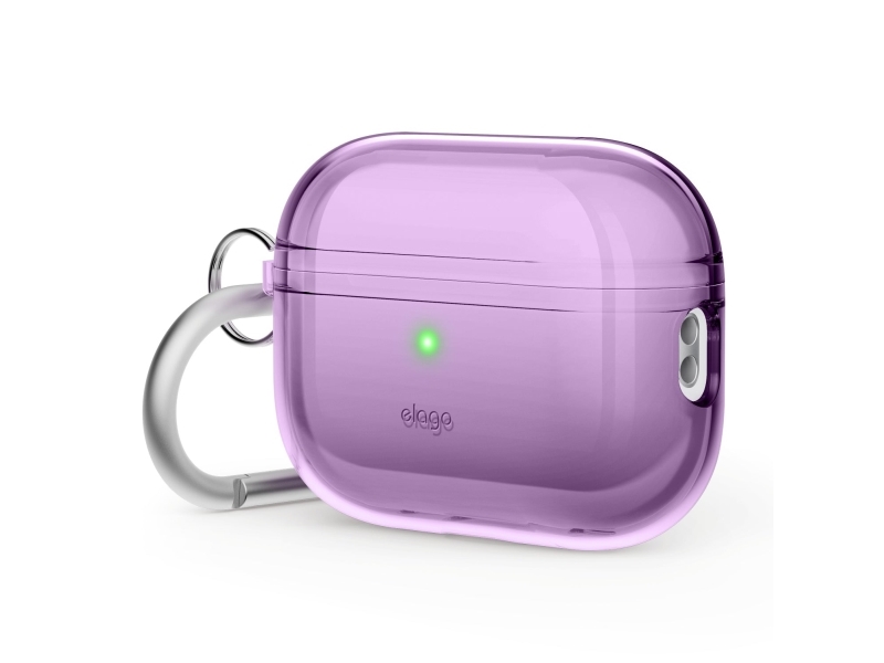 Elago Elago Airpods Pro 2 Hang Tpu Shell Case - Etui Med En Karabinkrok For Airpods Pro 2 Lilla - Sikkerhet Garantert. Enkle Avdrag. Gratis Frakt Fra Pln 170.