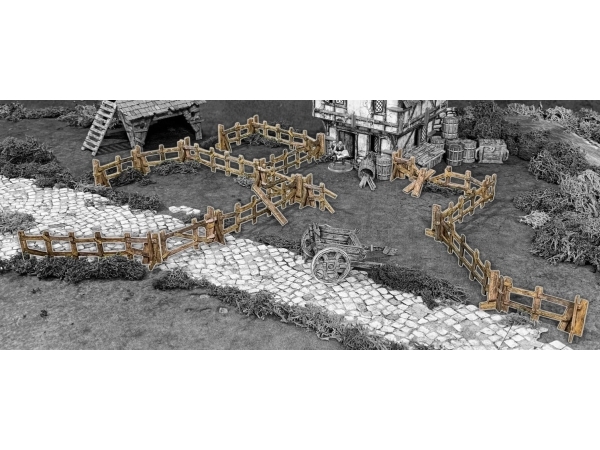 Battle Systems Ltd BattleSystems: Wooden Fencing | N - A | GameStuff