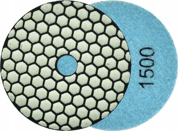 Geko polerskive til tørslibning af stentøj 100 mm GR1500 (25/250)