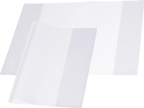 Panta Plast-notesbogsomslag A5 af farveløs polypropylen 5902156475006