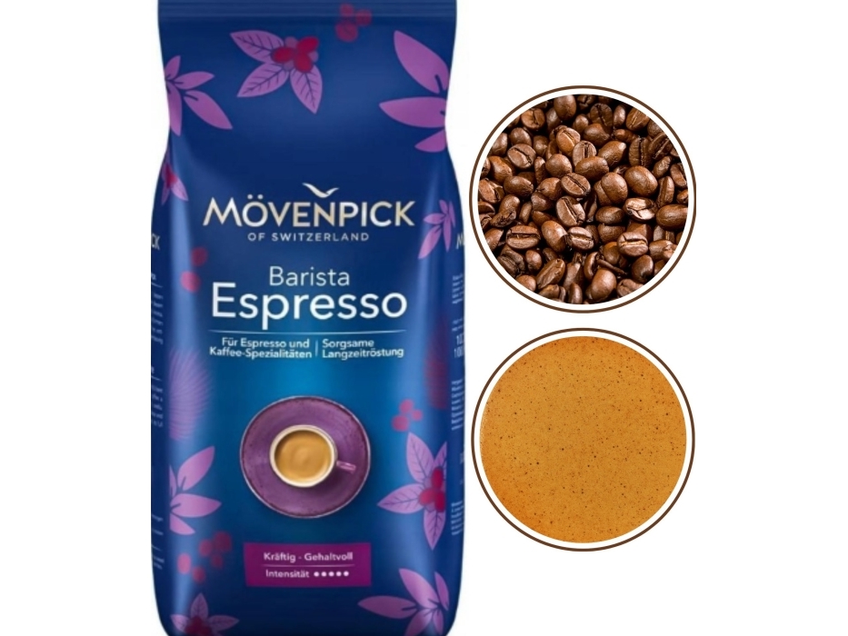 Movenpick Espressopapukahvi 1 kg