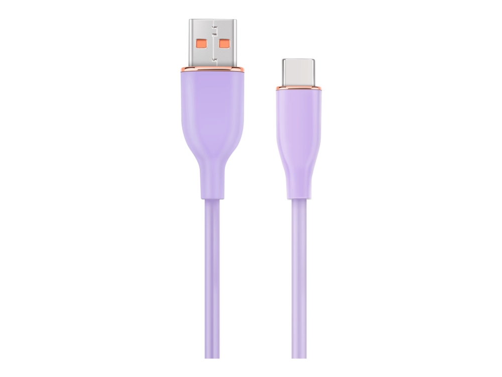 Gembird Cc-Usb2s-Amcm-1.5M-P, 1,5 M, Usb A, Usb C, Usb 2.0, 480 Gbit/S, Violett