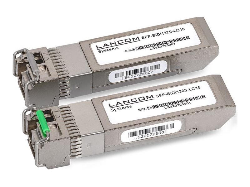 Lancom - Sfp (Mini-Gbic) Transceiver Modul - 10Gbe - 10Gbase-Lx - Lc/Upc Enkelttilstand - Op Til 20 Km - 1310 Nm - For P/N: 61880, 61884