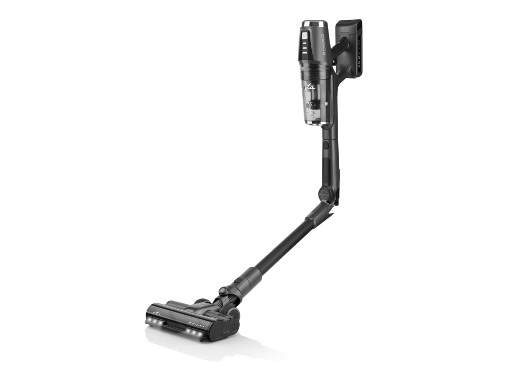 Eta Sonar, 2-In-1-Stabstaubsauger, Beutellos, Grau, 0,5 L, Trocken, Hepa