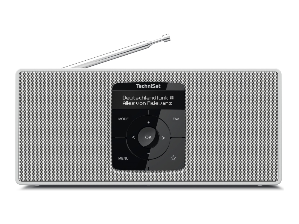 Technisat Digitradio 2 S - Dab+ Radio - Hvid