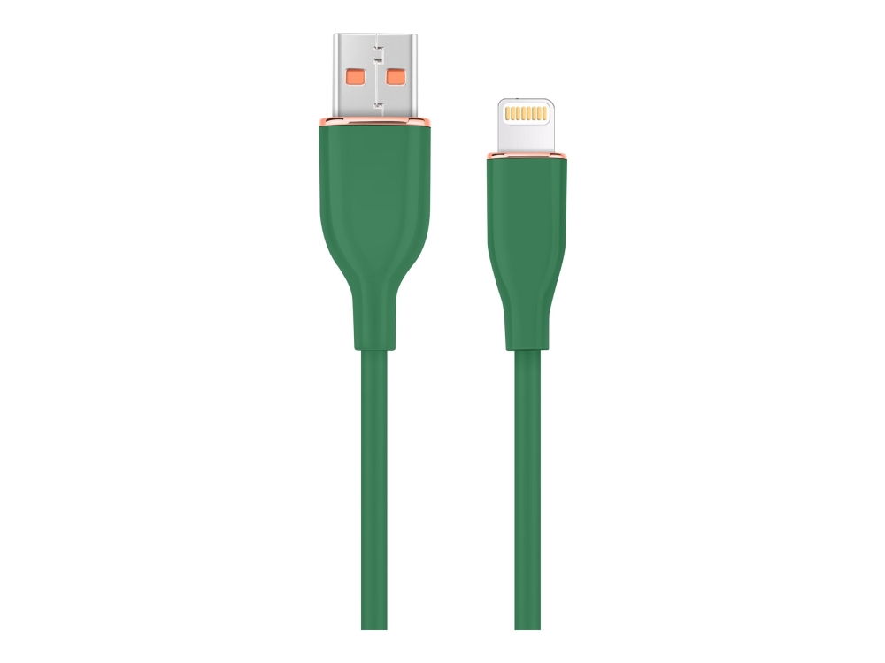 Cablexpert Premium - Lightning-Kabel - Usb Han Til Lightning Han - 1.5 M - Midnatsgrøn - Formet, Data Og Opladning