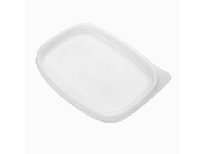 Kunststoffdeckel Rechteckig L143xb108xh9,5 Mm Pp Klar, 14 Pak X 50 Stk/Krt