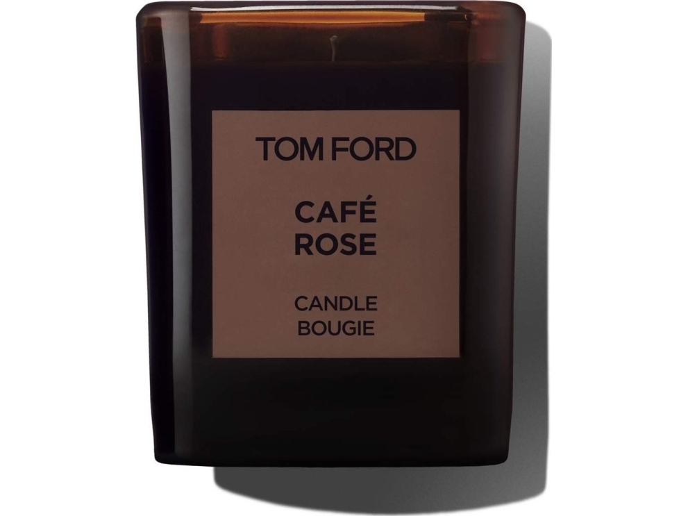 Tom Ford Private Blend Café Rose, Andet, Brun, Ravfarvet, Sort Peber, Kaffe, Patchouli, Rose, Sandeltræ, 40 T, 1 Stk