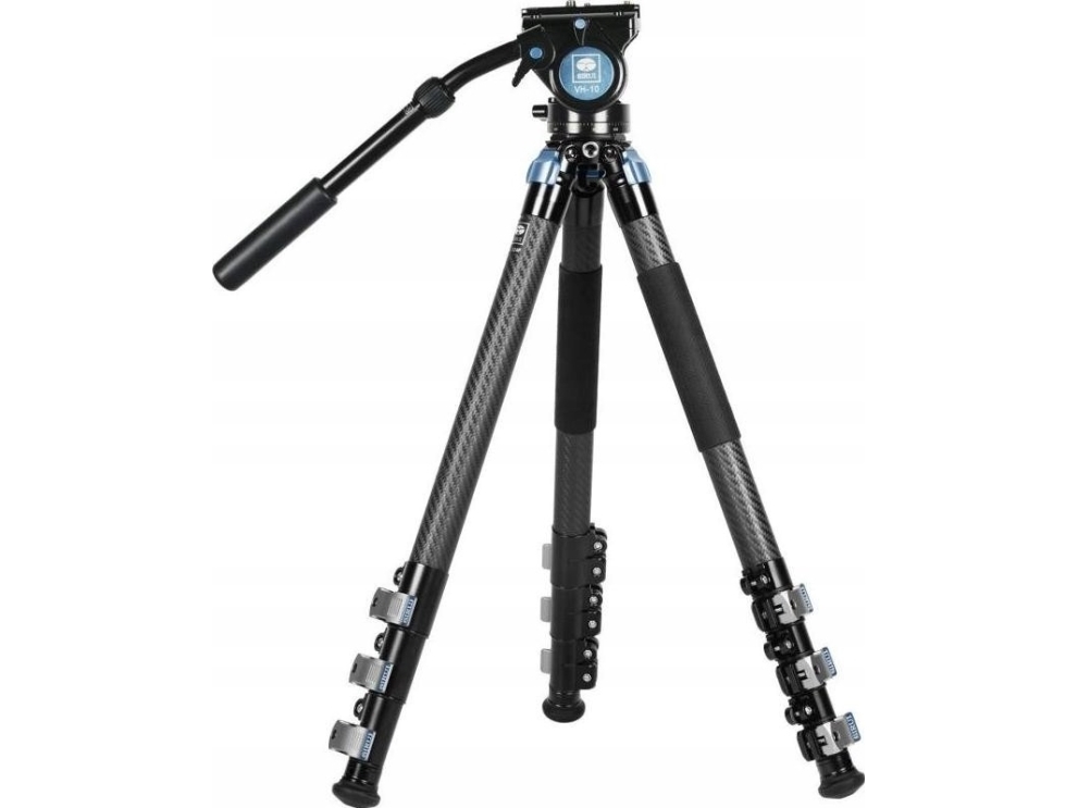 Statyw Sirui Sirui Kohlefaser-Stativ-Kit Med Videohead L-324F + Vh-10