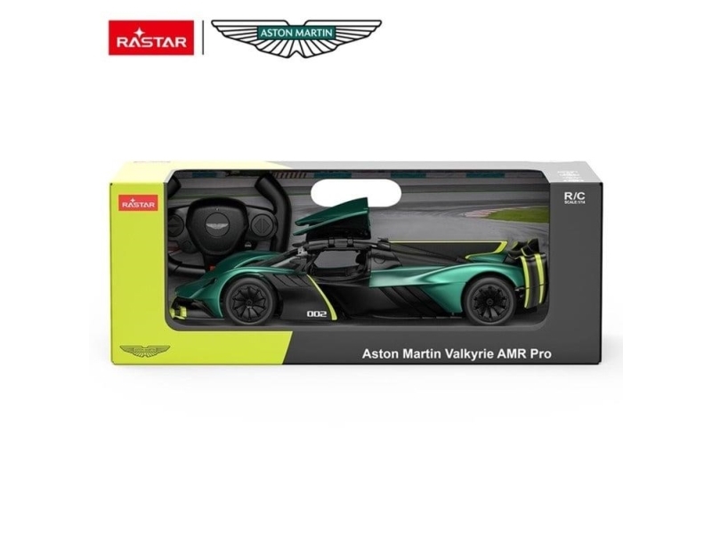 RASTAR 1:14 R/C valdomas automodelis Aston Martin Valkyrie AMR Pro USB Charging, 92106