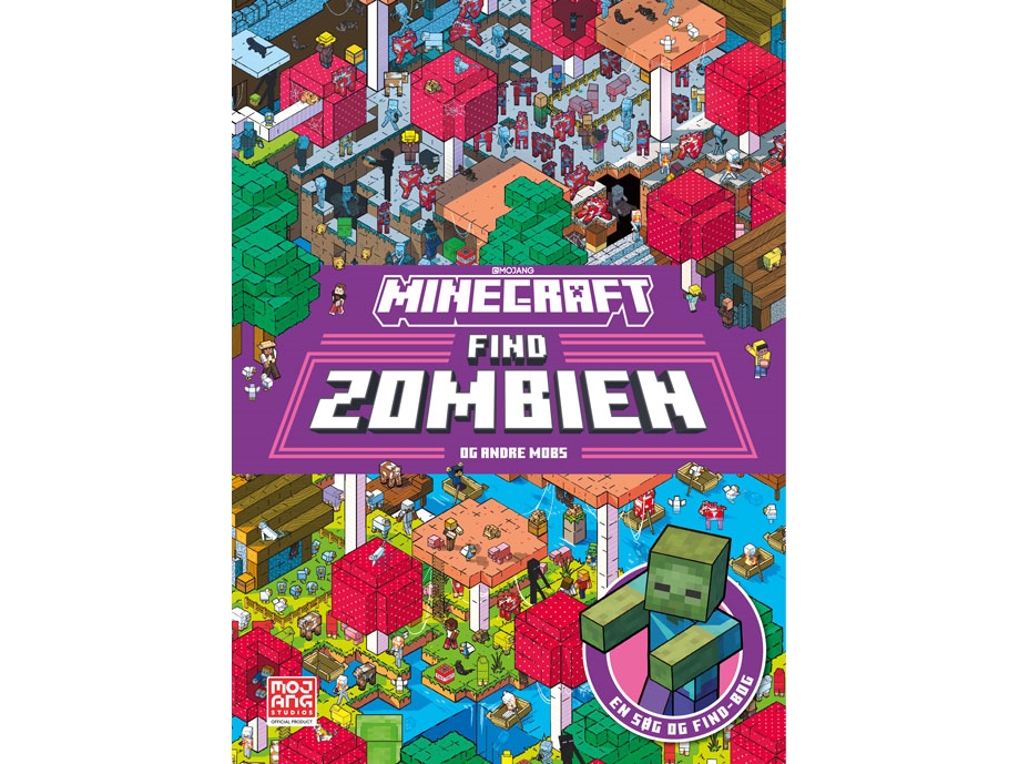 Minecraft Find Zombien En Søg Og Find Bog |