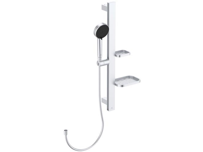 Duschset Alu+ 600mm m/handtag Ø100 silver | VVS Artiklar - Badrum - Duschset & Tillbehör | GameStuff