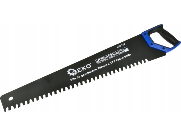 Geko Gasbetonsav 700mm 34/17T Teflon 65Mn (24)