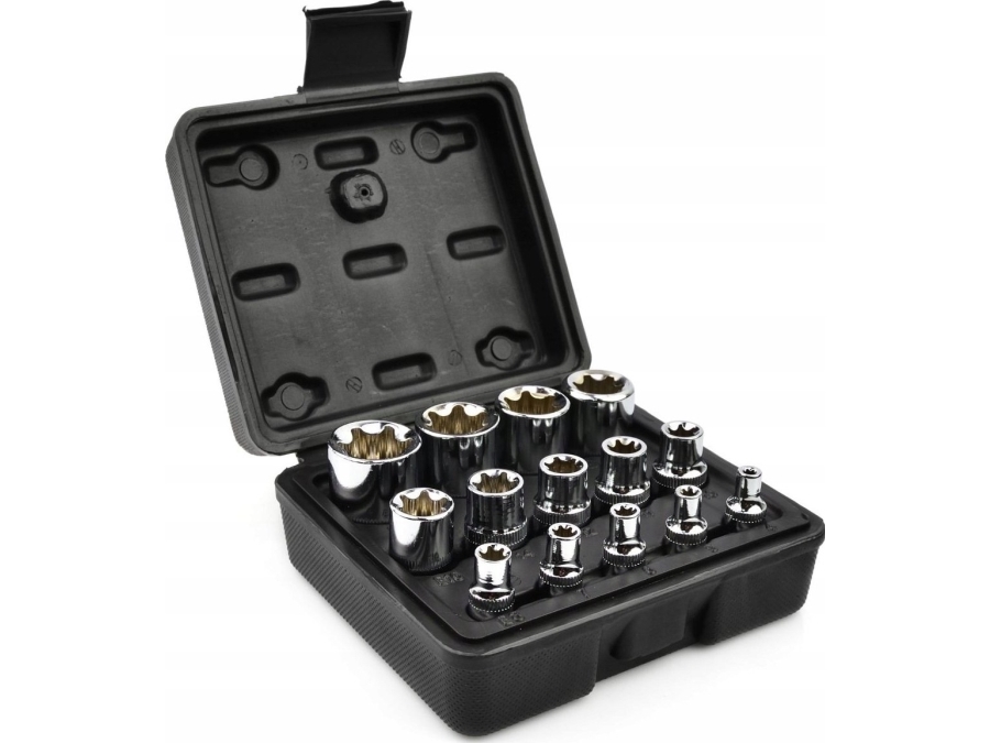 Geko Torx-Einsätze E4-E24 14Stück (20)