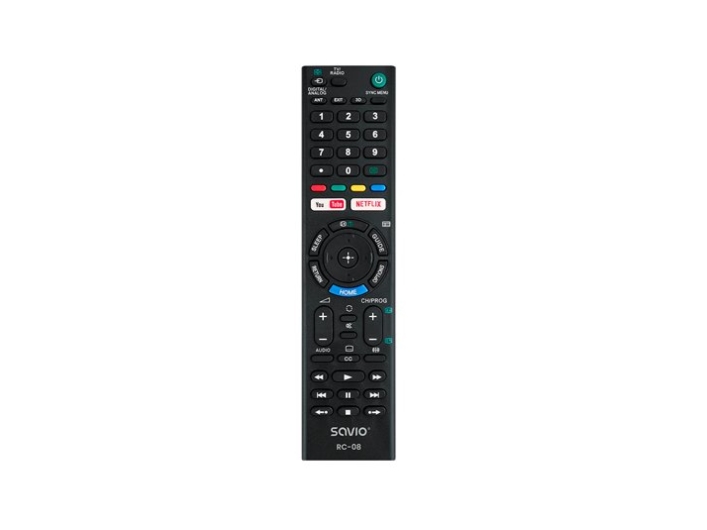 Savio Rc-08, Tv, Tryk På Knapper, Sort