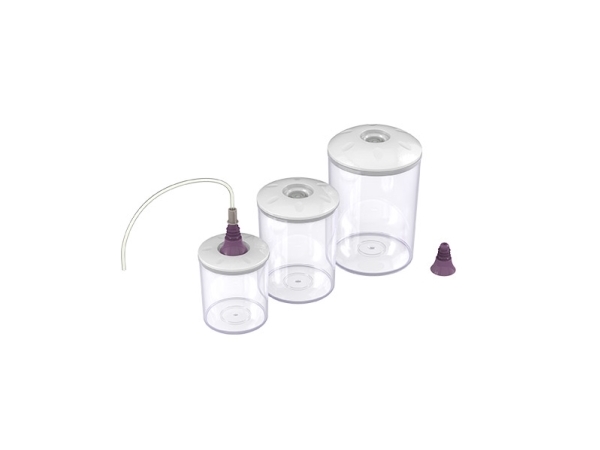 Magic Vac ACO1182 enhed til madopbevaring Rund Sæt 5,25 L Transparent 3 stk