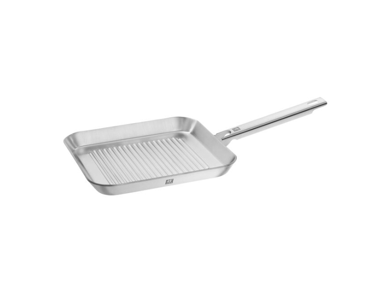 ZWILLING 40996-024-0, Rektangulær, Grillpanne, Rustfritt stål, 200 °C, Rustfritt stål, Induksjon