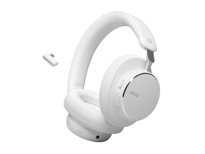 AKG N9 Hybrid, Kabel & Trådlös, 20 - 40000 hz, Samtal/musik, 281 g, Headset, Vit | TV, Ljud & Bild - Hörlurar & Mikrofoner | GameStuff