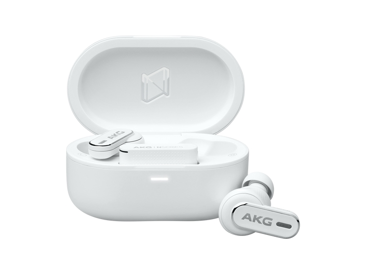 Akg N5 Hybrid, Trådløs, 20 - 40000 Hz, Opkald/Musik, Headset, Hvid