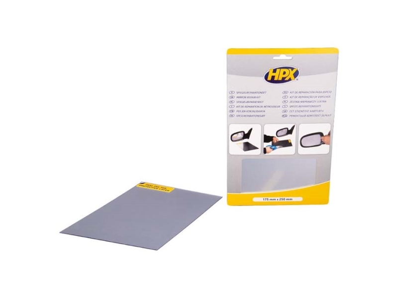 HPX reperationskit til spejl 175mm x 250mm