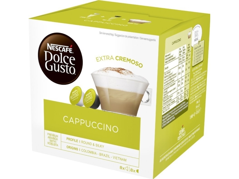 Nestle Cappuccino-kapslar f&ouml;r Dolce Gusto 16 st.