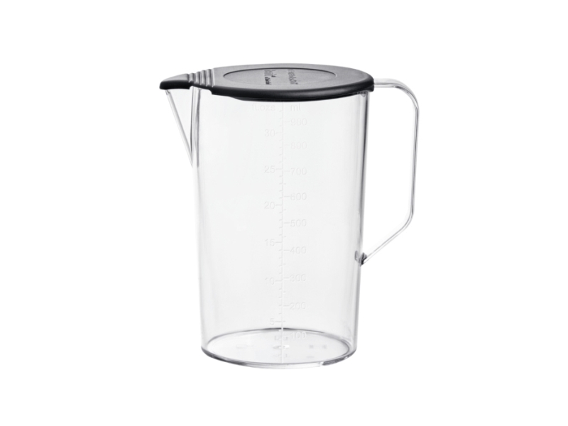 Bamix 3002.002, Kanna, 0,1 l, Svart, Transparent, Rund, 100 ° C, 1 styck | Trädgården - Trädgårdstillbehör - Krukor & Kannor | GameStuff