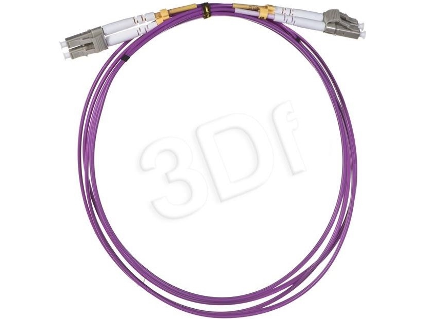 Alantec Glasfaser-Patchkabel, Mm, Om4, Lc-Lc, Duplex 50/125, 2M (Foc-Lclc-5Mmd-2-4)