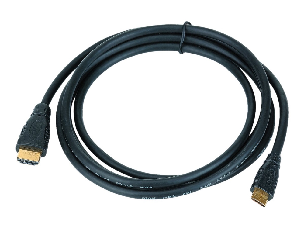 Cablexpert Cc-Hdmi4c-6 - Hdmi-Kabel Med Ethernet - 19 Pin Mini Hdmi Type C Han Til Hdmi Han - 1.8 M - 4K Support