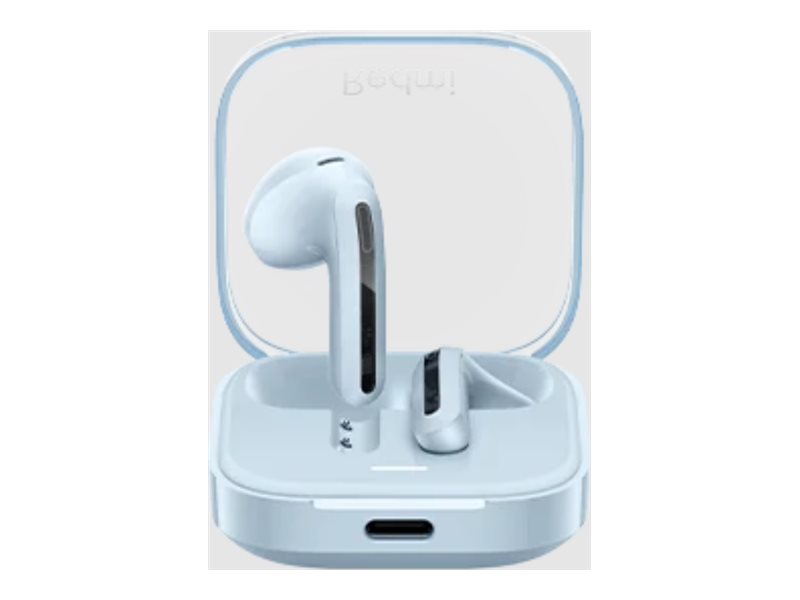 Xiaomi Redmi Buds 6 Active - Ægte Trådløse Øretelefoner Med Mik. - I Øret - Bluetooth - Blå