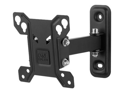 One For All Wm 2141, 33 Cm (13"), 68,6 Cm (27"), 75 X 75 Mm, 100 X 100 Mm, 0 - 15°, Schwarz