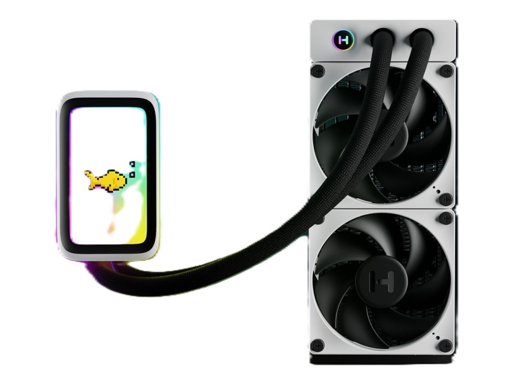 Hyte - Indsats Med Blæser - (For: Lga1851, Lga1700, Lga1200, Lga115x Socket, Lga2011, Lga2066, Am5, Am4, Tr4) - 120 Mm (Pakke Med 2)
