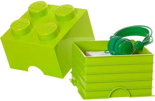 Lego Speicherbaustein 4 Jasnozielony
