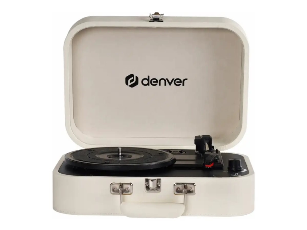 Denver Vpl 130 Pladespiller Transportabel Hvid